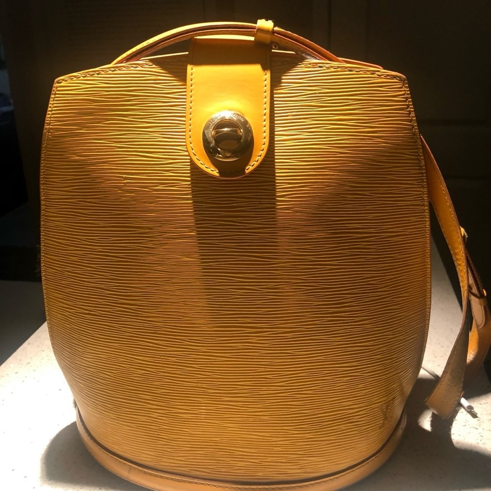 Louis Vuitton Cluny Shoulder Bag Epi - Picture 1 of 4